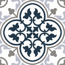 Patterned Tile Heritage Blue 8x8