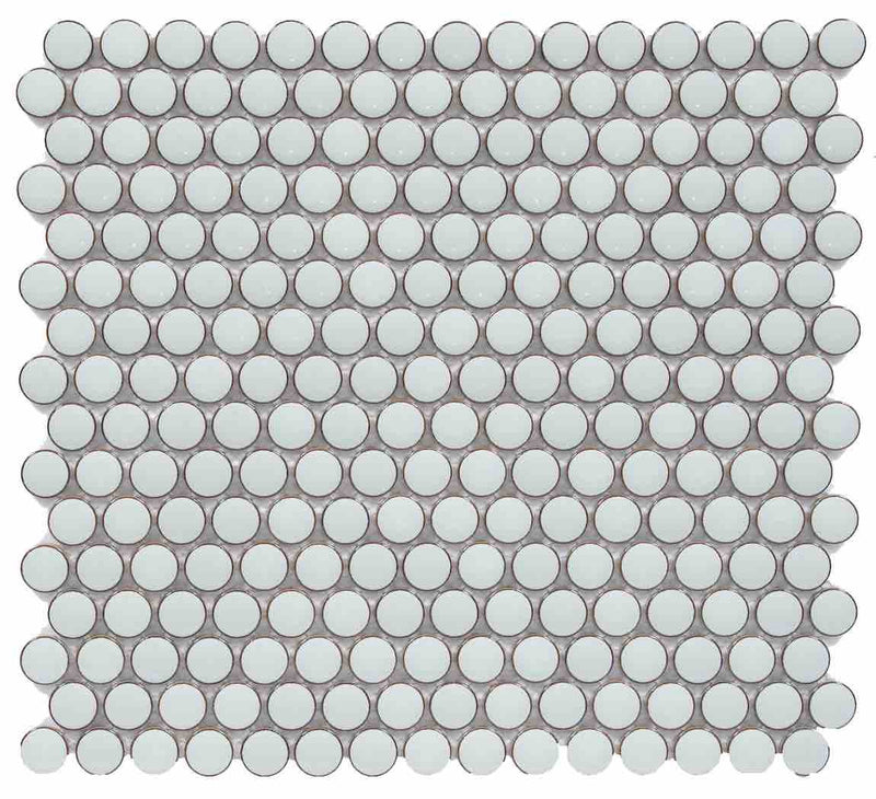 Penny Round Tile Vintage Mint for kitchen backsplash and bathroom