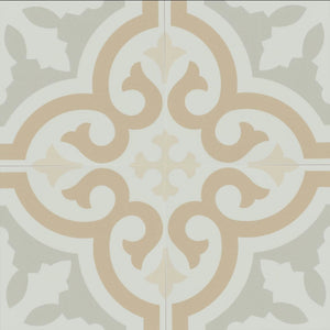 Patterned Porcelain Tile Warm 8x8 - Pattern 1 