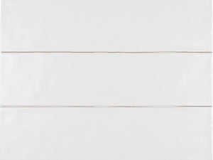 Subway Tile Potter 3x12 White Matte for kitchen backsplash and bathroom wall