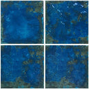 Adriatic Deep Blue Porcelain Tile 6x6 for pool and spas