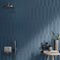 Ceramic Subway Tile Texturized 3x12 Diesel featured on a bathroom wall