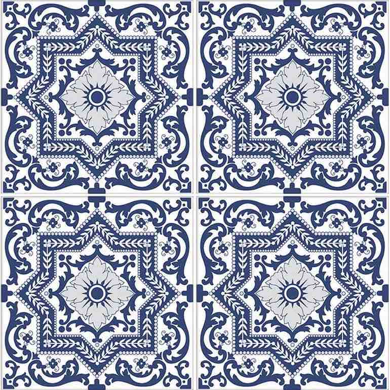 Andalusia Patterned Porcelain Tile 6x6