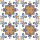 Basque Patterned Porcelain Tile 6x6 for pool, bathroom, and pool