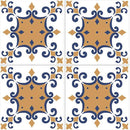 Basque Patterned Porcelain Tile 6x6 for pool, bathroom, and pool