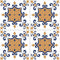 Basque Patterned Porcelain Tile 6x6 for pool, bathroom, and pool
