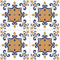 Basque Patterned Porcelain Tile 6x6 for pool, bathroom, and pool