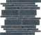 Beach Glass Tile Iridescent Grey Linear-Mineral Tiles