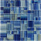 Blue Blend Glass Mosaic Tile Pattern for pools, spas, and bathrooms