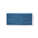 Coastal Blue 2.5x5 Bullnose Ceramic Tile to finish the edge of a backsplash and bathroom walls