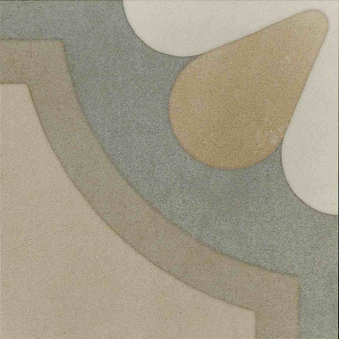 Patterned Porcelain Tile Cement Two for an industrial bedroom floor.
