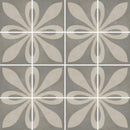 Patterned Porcelain Tile Cement One 8x8 for floor and wall