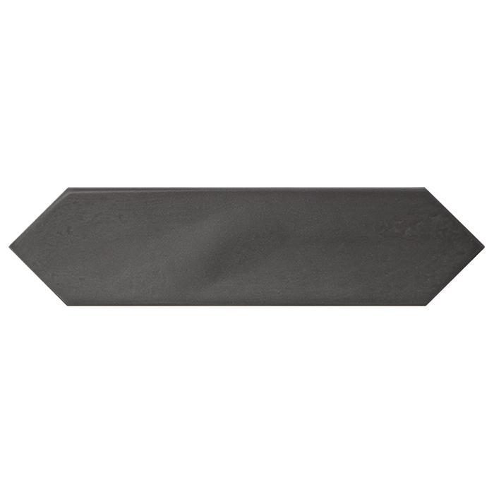 Charcoal Glossy 3x12 Picket Ceramic Wall Tile