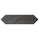 Charcoal Glossy 3x12 Picket Ceramic Wall Tile for kitchen backsplash