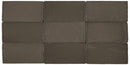 Coastal Bronze 2.5x5 Ceramic Subway Tile for kitchen backsplash, bathroom, and shower walls.