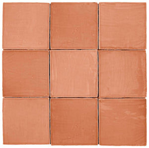 Coastal Rose 5x5 Glazed Ceramic Tile for kitchen backsplash, bathroom, and shower walls.