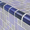 Dark Pool Glass Trim Tile Cobalt 2x2 - 1 Linear Foot