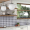Patterned Porcelain Tile Dusk 8x8 featured on a kitchen backsplash