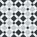 Patterned Porcelain Tile Dusk 8x8 for kitchen, backsplash, bathroom, shower, and wall