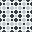 Patterned Porcelain Tile Dusk 8x8 for kitchen, backsplash, bathroom, shower, and wall