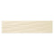 Elegance Creme Glossy Ripple Deco Tile 4x16 for kitchen backsplash, bathroom, and shower walls