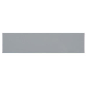 Elegance Silver Glossy Wall Tile 4x16 for kitchen backsplash, bathroom, and shower walls