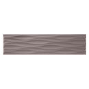 Elegance Storm Glossy Ripple Deco Tile 4x16 for kitchen backsplash, bathroom, and shower walls