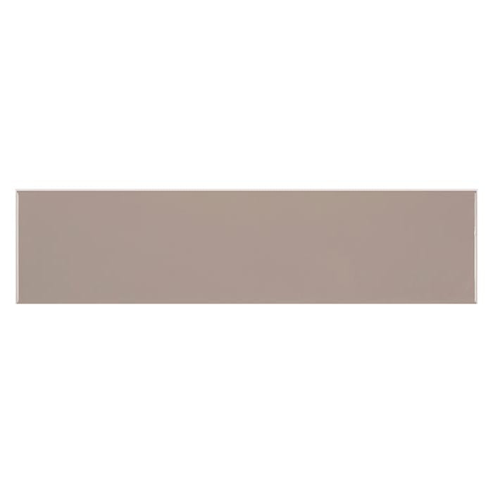 Elegance Taupe Glossy Wall Tile 4x16 for kitchen backsplash, bathroom, and shower walls