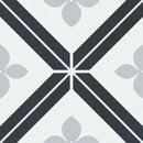 Patterned Porcelain Tile Bloom 8x8 for kitchen, backsplash, bathroom, shower, floor, wall, and pool