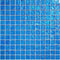 Iridescent Clear Glass Pool Tile Pale Blue 1x1 for pool and spas