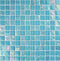 Glass Mosaic Tile Sheen Aqua 1x1 for swimming pool and spas