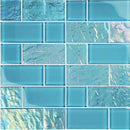 Glass Mosaic Tile Sheen Aqua Mixed for swimming pool and spas