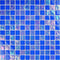 Glass Mosaic Tile Sheen Sky Blue 1x1 for pool and spas