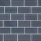 Glass Subway Mosaic Tile Blue Gray 2x4 for bathroom, shower, backsplash, and pool