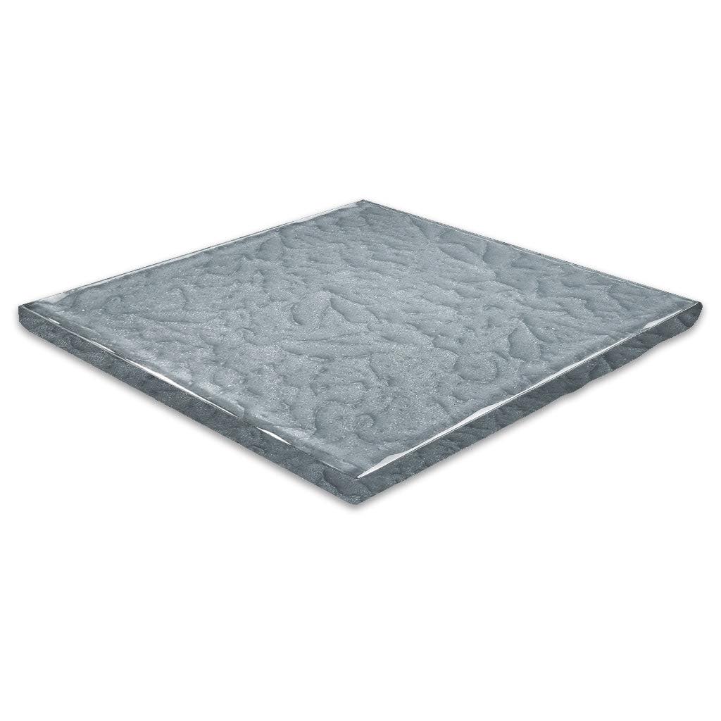 Surfaced Glass Tile Grey 6x6