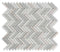 Herringbone Glass Stone Tile Haisa Light for shower