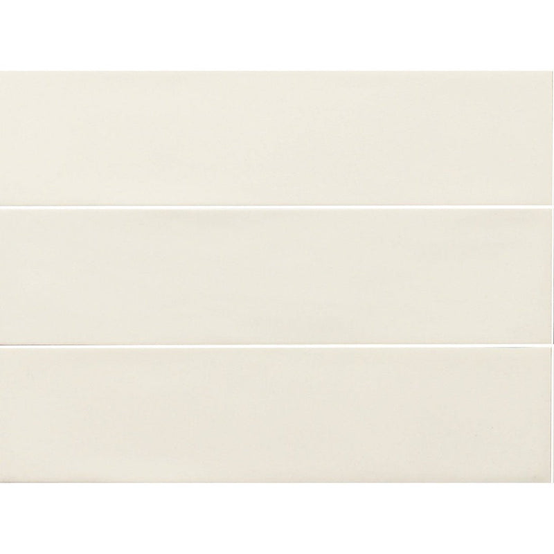 Home Alabaster 3x12 Subway Ceramic Wall Tile for kitchen and bathroom