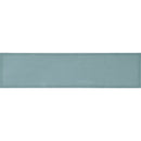 Home Antique Aqua 3x12 Ceramic Bullnose Tile to finish the edge of backsplash, bathroom, or shower wall.