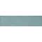 Home Antique Aqua 3x12 Ceramic Bullnose Tile to finish the edge of backsplash, bathroom, or shower wall.