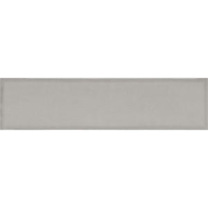 Home Chelsea Grey 3x12 Ceramic Bullnose Tile to finish the edge of backsplash, bathroom, or shower wall.