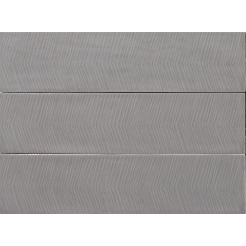 Home Chelsea Grey 3x12 Subway Deco Wall Tile for kitchen backsplash and bathroom walls
