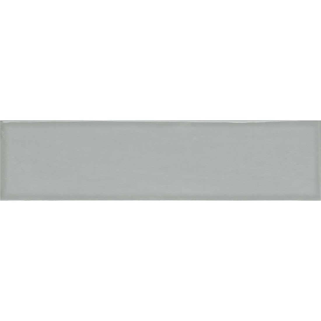 Home Grey 3x12 Ceramic Bullnose Tile to finish the edge of backsplash, bathroom, or shower wall.