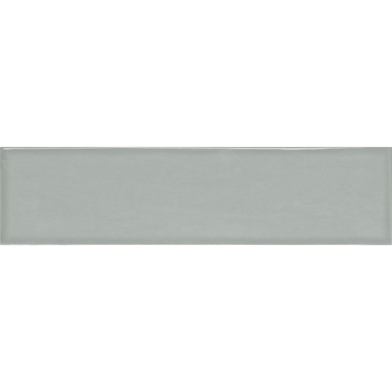 Home Grey 3x12 Ceramic Bullnose Tile to finish the edge of backsplash, bathroom, or shower wall.