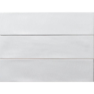 Home White 3x12 Subway Deco Wall Tile for kitchen backsplash and bathroom walls