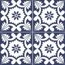 Iberian Patterned Porcelain Tile 6x6 for backsplash, bathroom, and pool