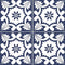 Iberian Patterned Porcelain Tile 6x6 for backsplash, bathroom, and pool