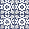 Iberian Patterned Porcelain Tile 6x6 for backsplash, bathroom, and pool