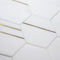 Inlay Brass Gold Hexagon Thassos Tile-Mineral Tiles