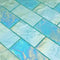 Iridescent Glass Subway Tile Jade 2x4 for bathroom, and showers