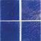 Iridescent Glass Tile Veranda Cobalt 6x6 for swimming pool and spas.